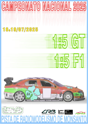 4º Prova do Campeonato Nacional  1/5 TC e Troféu F1